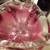 Bohemia glass cranberry bowl 3 thumbnail