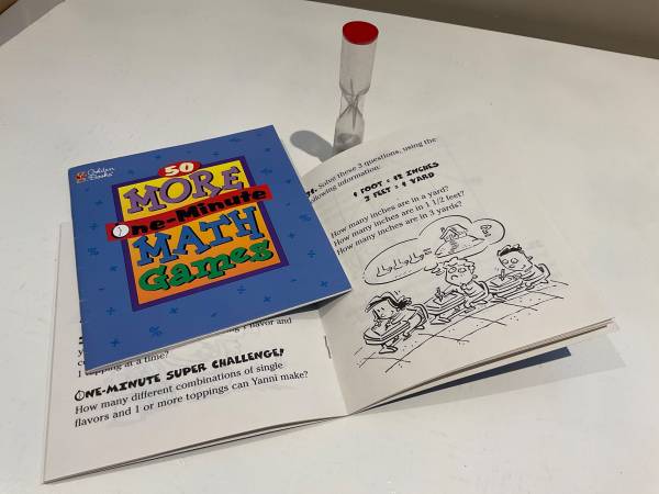 Vintage New Arithmetic/Mathematics books and games-updated 1