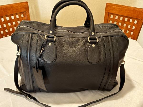 Gucci Leather Large Boston Bag 1