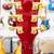 AIO Wolf KSA90 Semi- Hollow Body Electric Guitar - Red Burst GS-042 Li 16 thumbnail