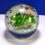 VINTAGE 3" PAPERWEIGHT of Tall Stem Flowers 4 thumbnail