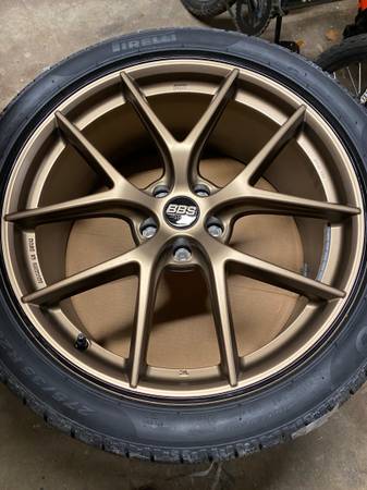 BBS wheels w/ Pirelli Sottozero N1 series winter tires for F90 BMW M5 1