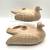 Candle Holders Carved Natural Soap Stone Quail Dove Heavy VTG Keny 1 thumbnail