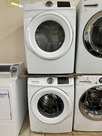 Perfect condition Samsung washer & electric dryer with warranty! 1
