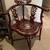 Chinese Rosewood Carving flower chair and Table 2 thumbnail