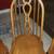Vintage Solid Oak Windsor 2 Chairs Richardson Brothers Co. 8 thumbnail