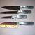 Ginsu 4 Piece Knife Set with Storage Block: Stainless Steel 2 thumbnail
