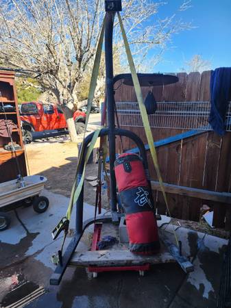 Punching bag stand 1
