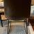 Modern Brown Faux Leather Side Chair – Sturdy, Stylish & Like New 6 thumbnail