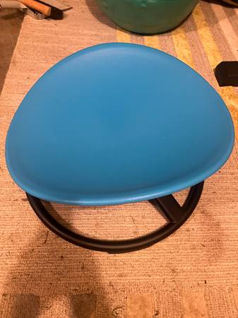 Sit and spin rotating seat 1