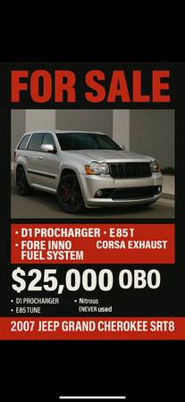 2007 Jeep grand Cherokee srt8 - $25,00063470077104513121