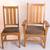 Warren Hile Craftsmen Mission Chairs White Oak 11 thumbnail
