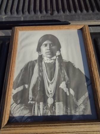 1899 belle of the yakmas, Indian women picture. 1