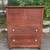 Vintage antique four drawer mahogany dresser 1 thumbnail