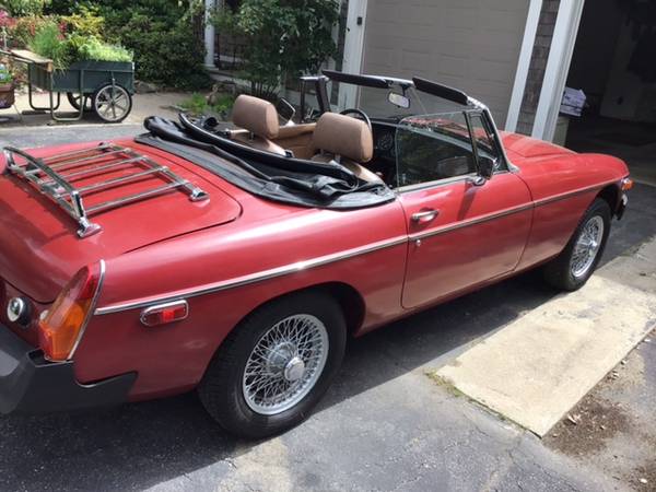 1980 MGB with very low mileage - $7,000 (Winchester)63615696950785121