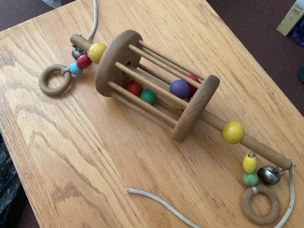 Antique Baby Crib Toy 1