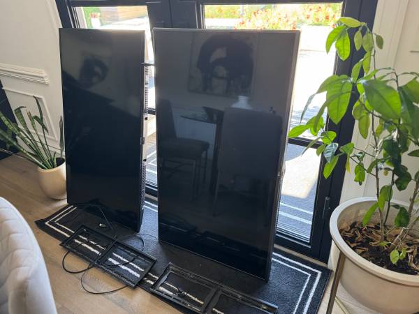 Two 55” Smart TVs 1