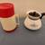 VINTAGE CORNINGWARE COFFEE/TEA POT AND TRAVEL THERMOS 2 thumbnail