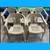 Stackable outdoor patio deck chairs. Stacking outdoor chairs 5 beige, 2 green. $ 3 thumbnail