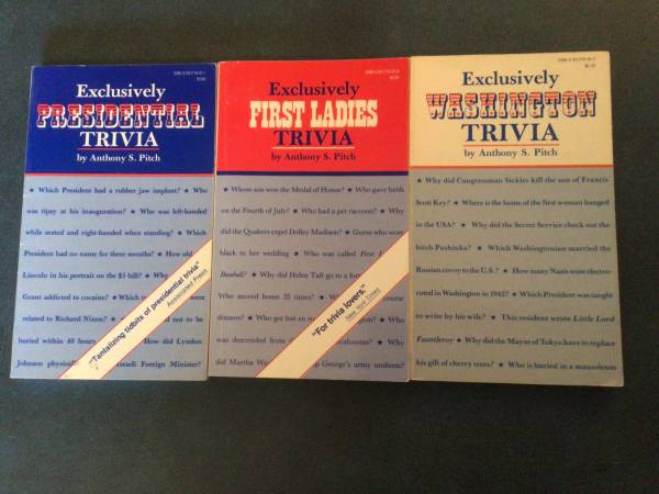 Three Political Trivia Books 1