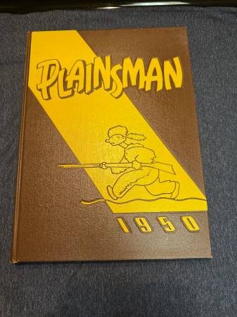 Nebraska Wesleyan University The Plainsman 1950 Annual Yearbook Lincol - $20 (Bellevue)63471355477761120