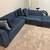 Sectional couch w/ ottoman 3 thumbnail