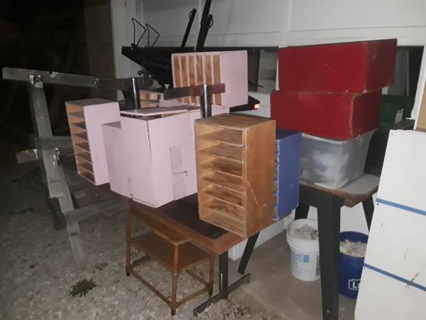 CUSTOM MADE WOOD FILE BOXES 1