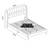 King size bed frame. 4 thumbnail