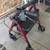 Walker - Nova STAR Heavy Duty Rollator, 450 lb. Weight Capacity, Red 9 thumbnail