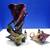 Pair Vintage Hull Ebb Tide Sea Shell Vase Pottery Pieces 2 thumbnail