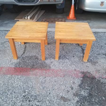 End tables (Very strong) 2 for 1