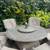Maze Cotswold 6-Seater Reclining Rattan Patio Dining Set with Lazy Susan & Paras 5 thumbnail