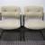 CHAIRS - (2) UPHOLSTERED - Beige / Button Tufted - BOTH for 1 thumbnail