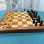 Heirloom Foldable Staunton Chess Set - Boxwood and Ebony 4 thumbnail