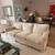 Very comfortable 84 inch white sofa 2 thumbnail