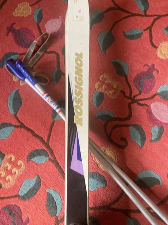 Ski’s boots and poles 1