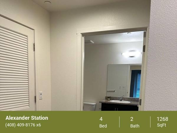 $2,990 / 4br - 1268ft2 - Air Conditioning/Heating, Washer/Dryer Hookups, Refrigerator/Stove (gilroy)63928539396995121