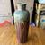 Tall Drip Glaze Ceramic Vase – 14” Red & Green Vintage Style 1 thumbnail