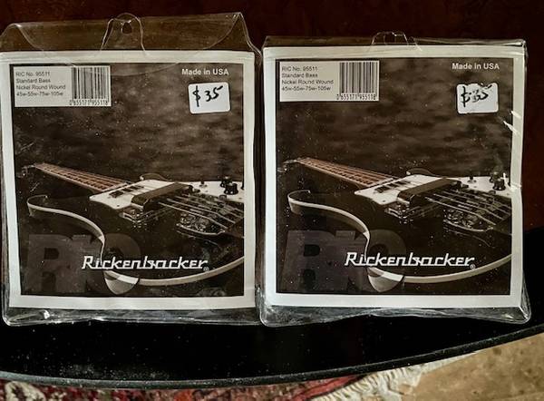 Rickenbacker Bass Strings 2 sets 1