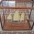 Vintage 1800's era Sailboat Chinese Junk + Display Case 2 thumbnail