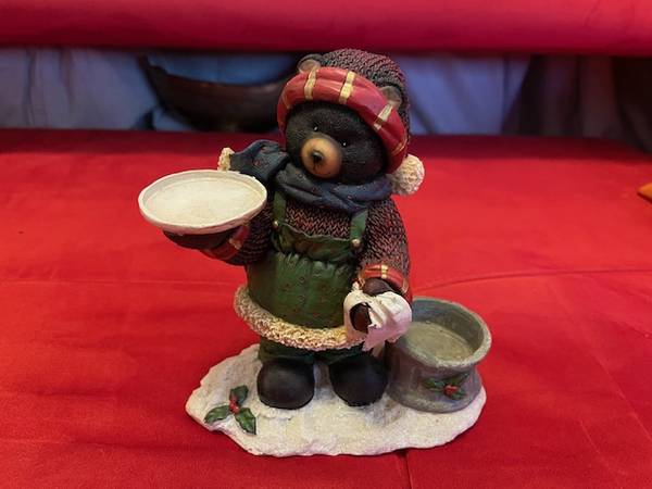 Collectible Christmas Bear 1