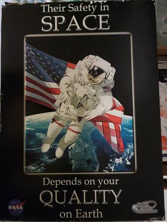 Boeing Space Program Poster 1