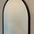 NEW French Black Metal Frame Oval Wall Mirror, Minimalist Modern Decor 3 thumbnail