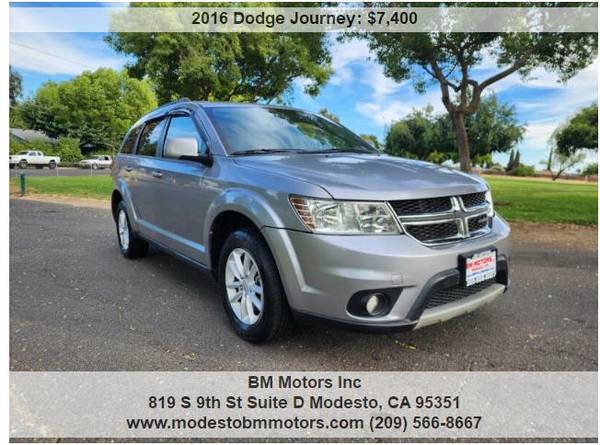 2016 DODGE JOURNEY SXT - $7.400 (MODESTO)63483036599169121