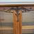 Antique oak Victorian glass bookcase 7 thumbnail