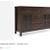 Customized wood buffet sideboard server cabinet 3 thumbnail