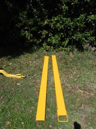 6 or 7' forklift extension fork lift forks extender extensions 1