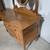 Vintage Oak Serpentine Front Dresser / Chest with Mirror 3 thumbnail