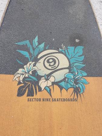 Skateboards - Sector 9 deck - and - complete vintage Kryptonics 1