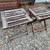 Outdoor wooden chairs, tables, storage 4 thumbnail